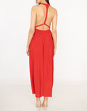 Diane Red Multi Way Maxi Dress