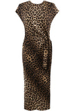 Carli Leopard Print Maxi Dress