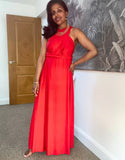 Diane Red Multi Way Maxi Dress