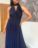 Diane Navy Multi Way Maxi Dress