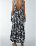 Serafina Scoop Back Maxi Dress