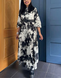 Tie Dye Long Palma Dress