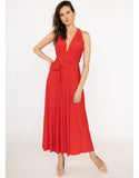 Diane Red Multi Way Maxi Dress