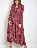 Darcy Tiered Maxi Dress With Pockets