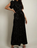 Sequin Maxi Dress