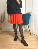 Patterned Logo Tights