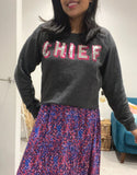 Chief Sequin Sweatshirt