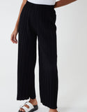 Pleated culotte trousers