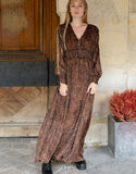 Forest Maxi Dress With Lurex
