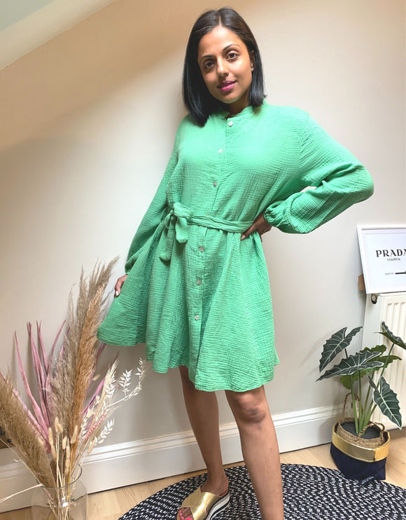 Lexi Cheesecloth skater dress Mimi s Edit